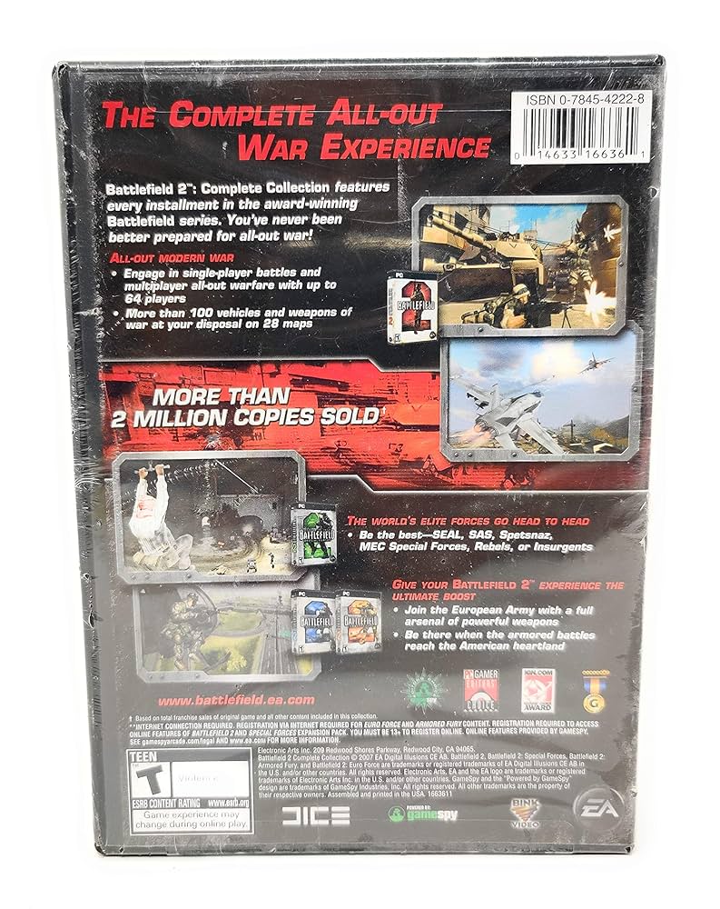 Battlefield 2: Complete Collection (PC 輸入版) Amazon.com: BATTLEFIELD 2 COMPLETE COLLECTION : Video Games